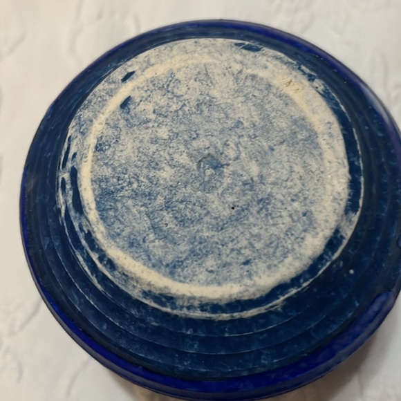 McCarty pottery, Mississippi mud cobalt blue bowl - Picture 4 of 4